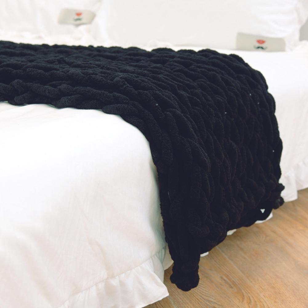 Cosycombe™ Chunky Cable Knit Throw With a Gently Weighted Feel