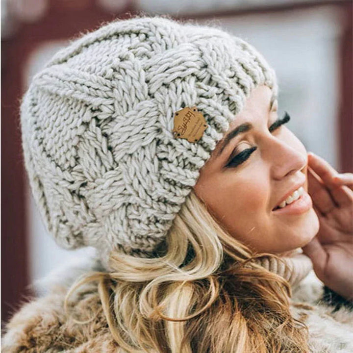 Cosycombe™ Soft Knitted Wool Blend Beanie for Everyday Warmth