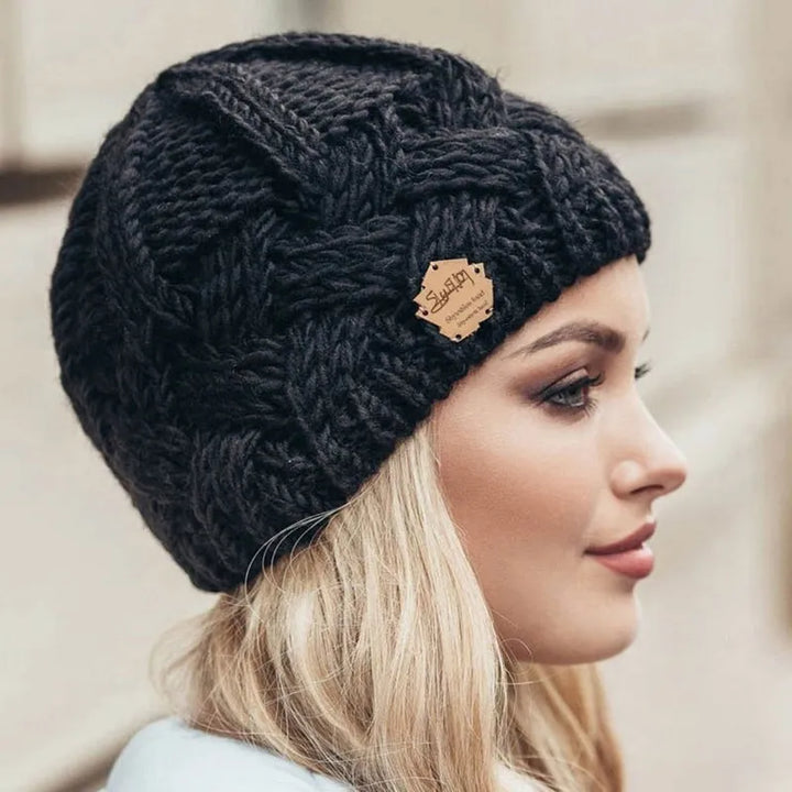 Cosycombe™ Soft Knitted Wool Blend Beanie for Everyday Warmth