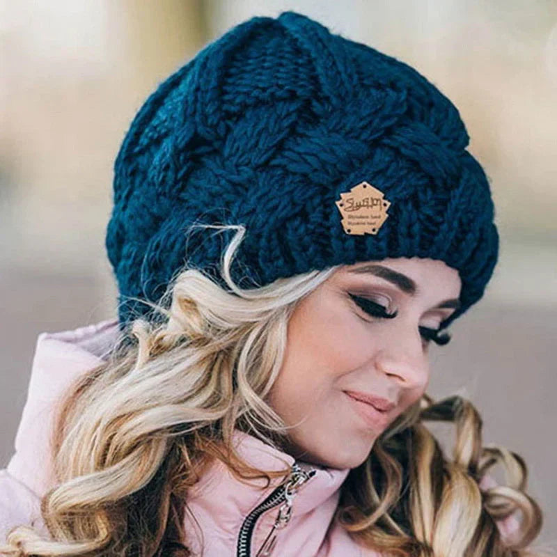 Cosycombe™ Soft Knitted Wool Blend Beanie for Everyday Warmth