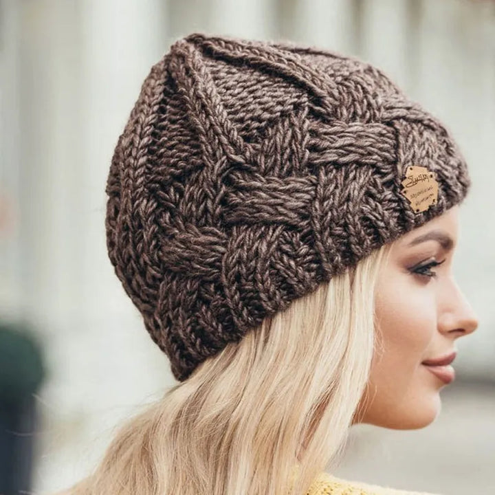 Cosycombe™ Soft Knitted Wool Blend Beanie for Everyday Warmth