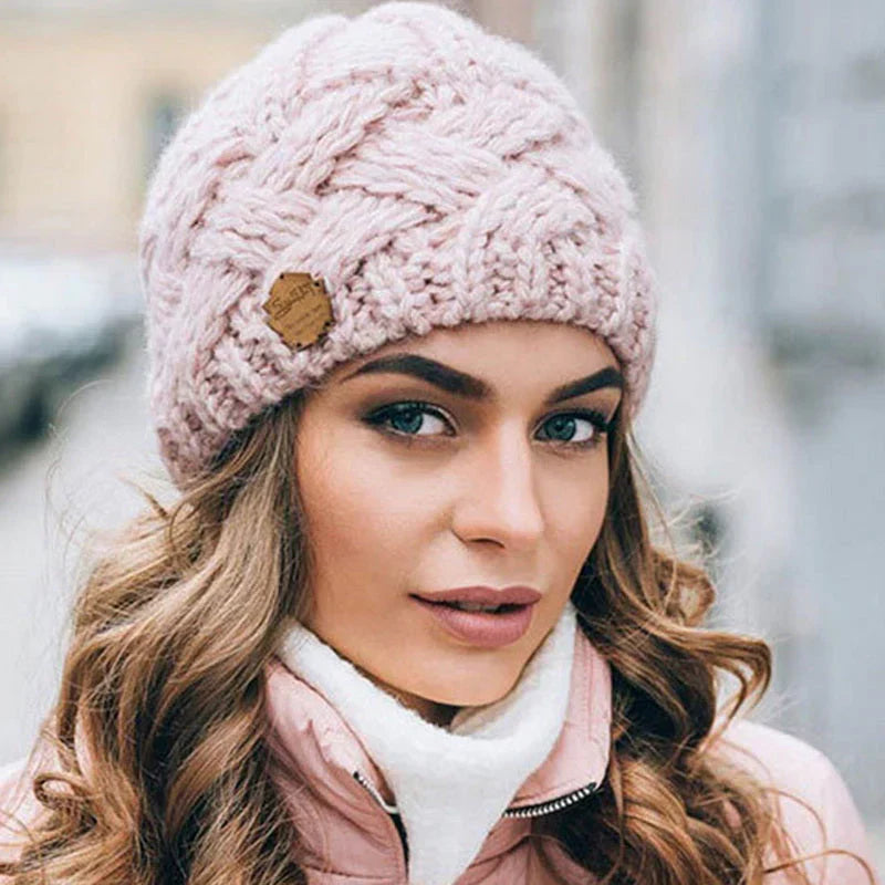 Cosycombe™ Soft Knitted Wool Blend Beanie for Everyday Warmth