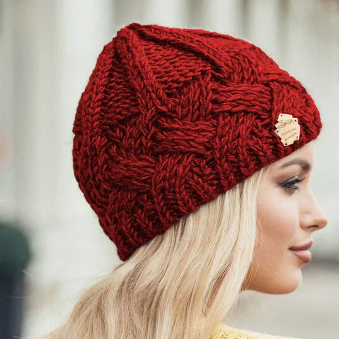 Cosycombe™ Soft Knitted Wool Blend Beanie for Everyday Warmth