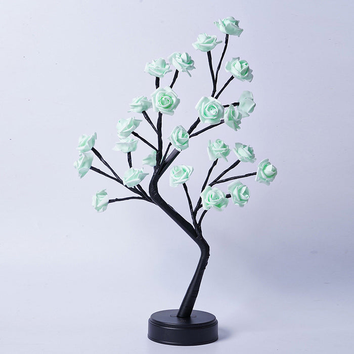 Cosycombe LED rose tree lamp with bendable branches – USB powered