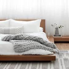Cosycombe™ Chunky Knit Blanket in Soft Microfibre, Twelve Colours