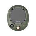 Dark green mug warmer with digital dial