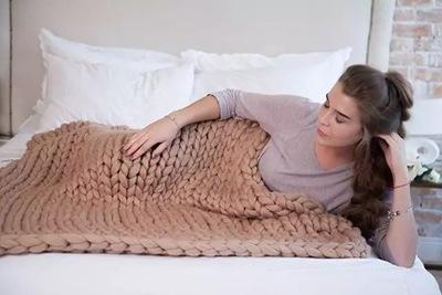 Cosycombe™ Chunky Knit Blanket in Soft Microfibre, Twelve Colours