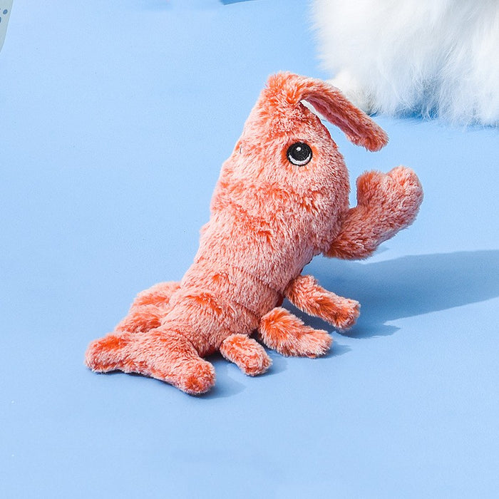 Cosycombe Flopping lobster cat toy with touch-activated tail