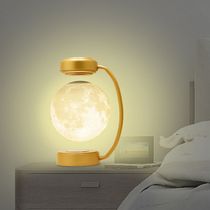 Cosycombe Levitating 3D moon lamp with touch base