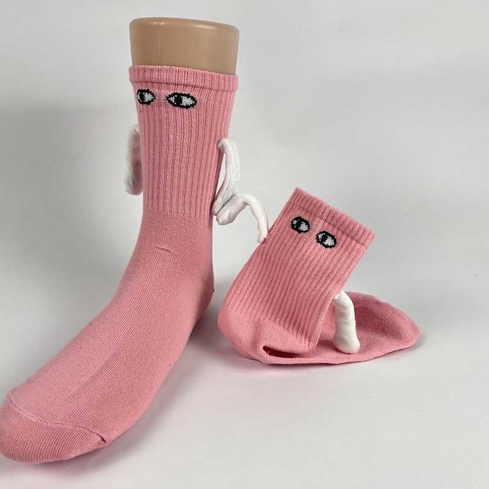 Cosycombe Couple Socks with Magnetic Hands That Hold