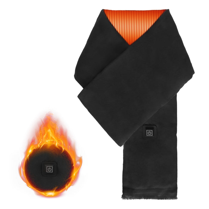 Cosycombe USB Heated Scarf with Zipped Pocket for Power Bank
