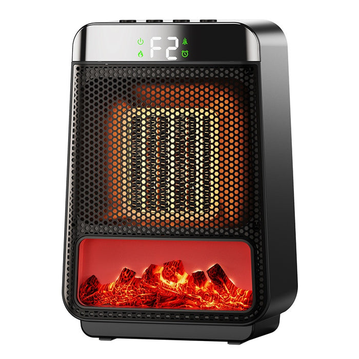 Cosycombe Ceramic fan heater with 3D flame effect