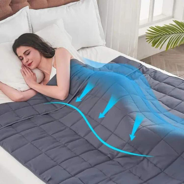 Cosycombe™ Weighted Blanket with Breathable Zip-Off Cover