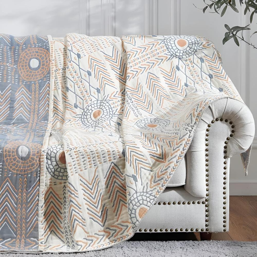 Cosycombe™ Reversible Ultra Plush Throw for Sofa and Bed, Two Looks