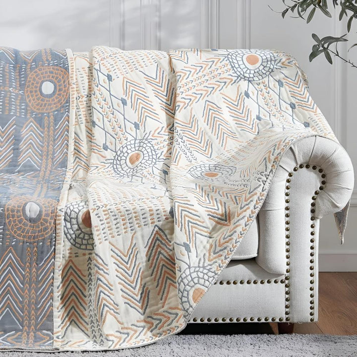 Cosycombe™ Reversible Ultra Plush Throw for Sofa and Bed, Two Looks