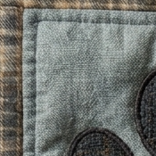 Cosycombe™ Paw Print Flannel Blanket – Soft on Both Sides for Sofa and Bed