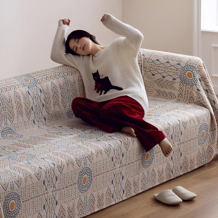 Cosycombe™ Reversible Ultra Plush Throw for Sofa and Bed, Two Looks