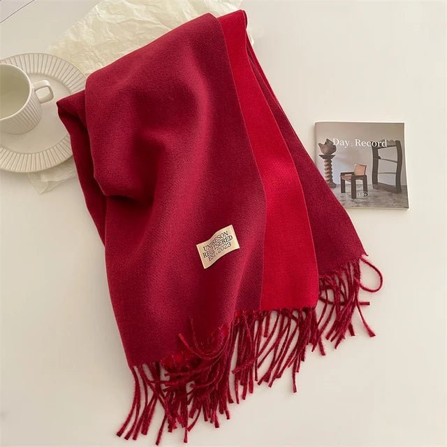 Cosycombe™ 100% Wool Winter Scarf – Super Soft and Warm for Men and Women