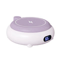 Pink mug warmer with wireless phone charger