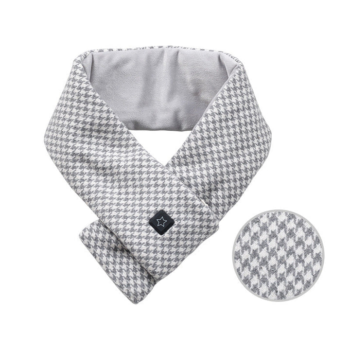 Cosycombe™ Cotton Heated Scarf with 3 Heat Levels and 7-Hour Battery
