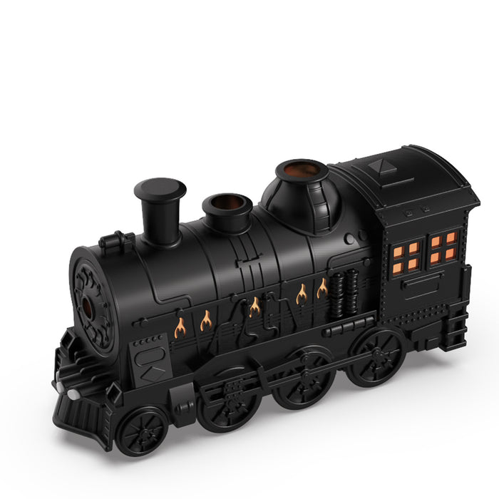 Cosycombe Steam train aroma diffuser with mist rings and warm light
