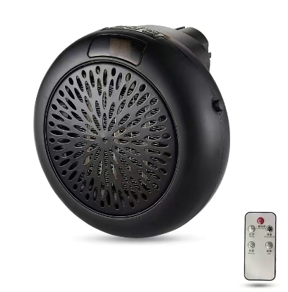 Cosycombe Compact Plug-In Wall Heater with 3 Speeds and Timer