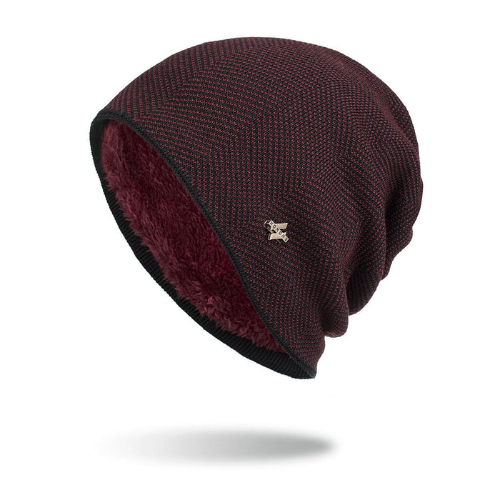 Cosycombe Slouchy Knitted Beanie with Thick Plush Lining