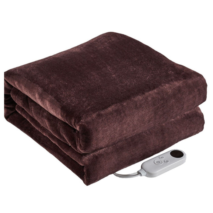 Cosycombe™ Double-Sided Flannel Heated Blanket with 6 Heat Levels