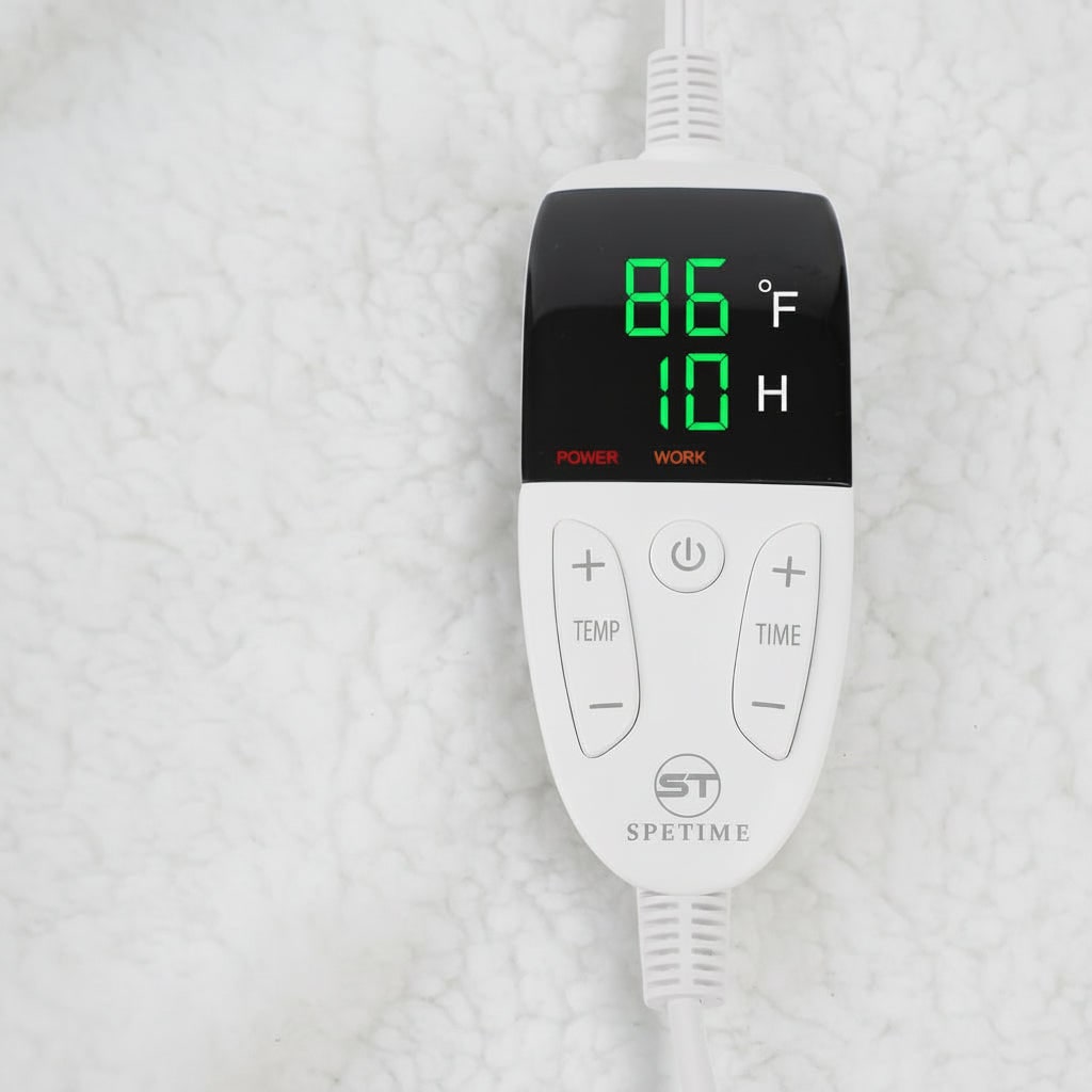 Cosycombe™ Heated Wearable Blanket with Sleeves and Foot Pocket