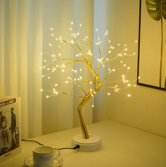 Nordic Style LED Copper Wire Fairy Lights Rice Grains
