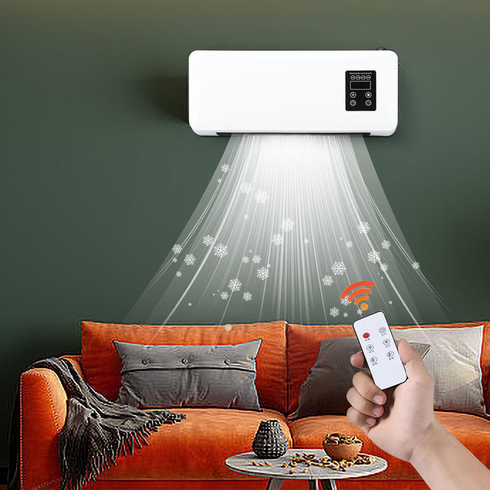 Cosycombe Wall Fan Heater with Cool Fan Mode and Towel Rail