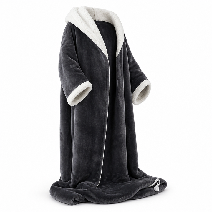 Cosycombe™ Electric Wearable Fleece Blanket with Sleeves, 127 x 177 cm
