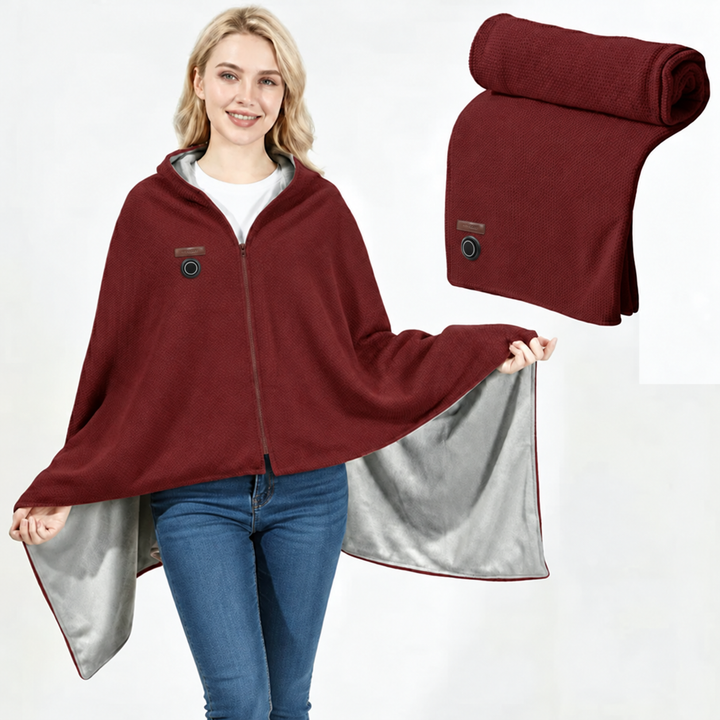 Cosycombe™ USB-C Heated Blanket with Zip and 8 Heat Zones