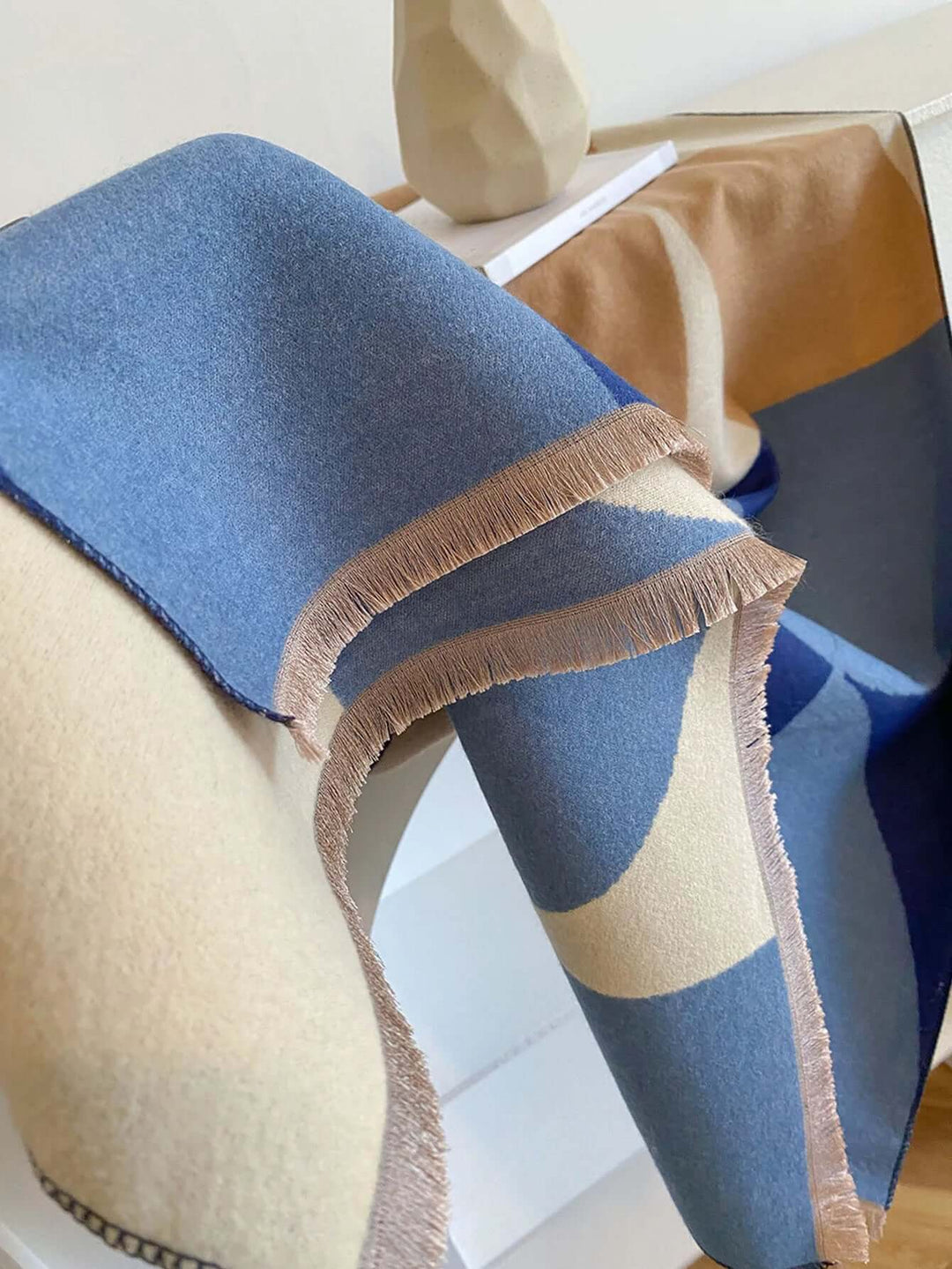 Cosycombe™ Reversible Winter Scarf for Women – Two Looks in One Soft Wrap