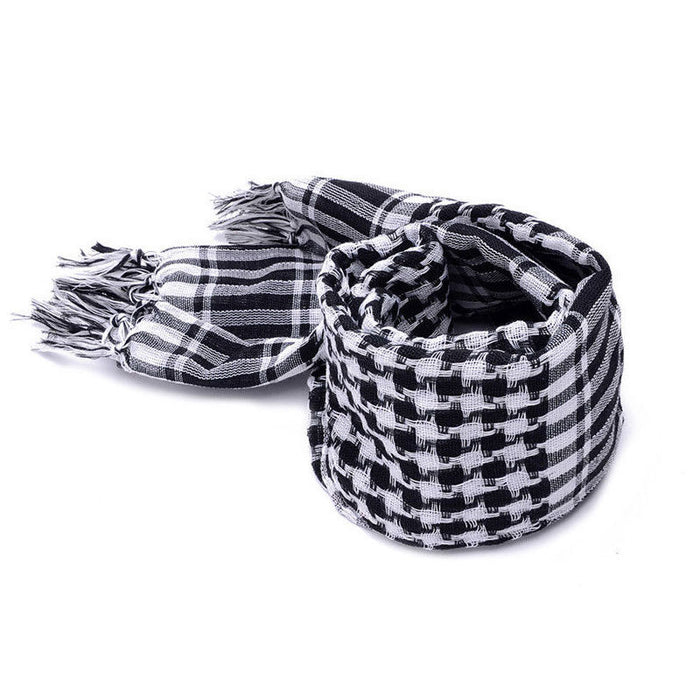 Cosycombe Shemagh Scarf in Soft Cotton, Large 110 x 110 cm