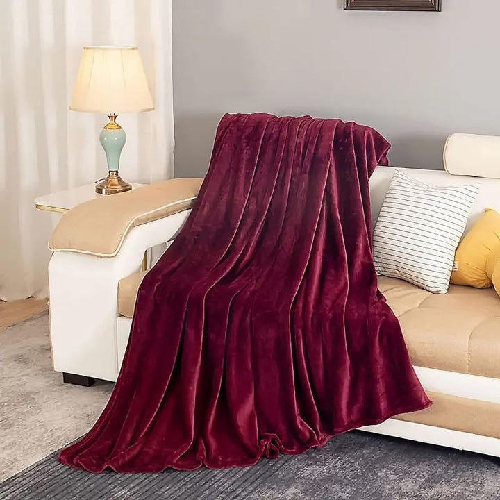 Cosycombe™ Super Soft Faux Fur Fleece Throw for Sofa and Bed