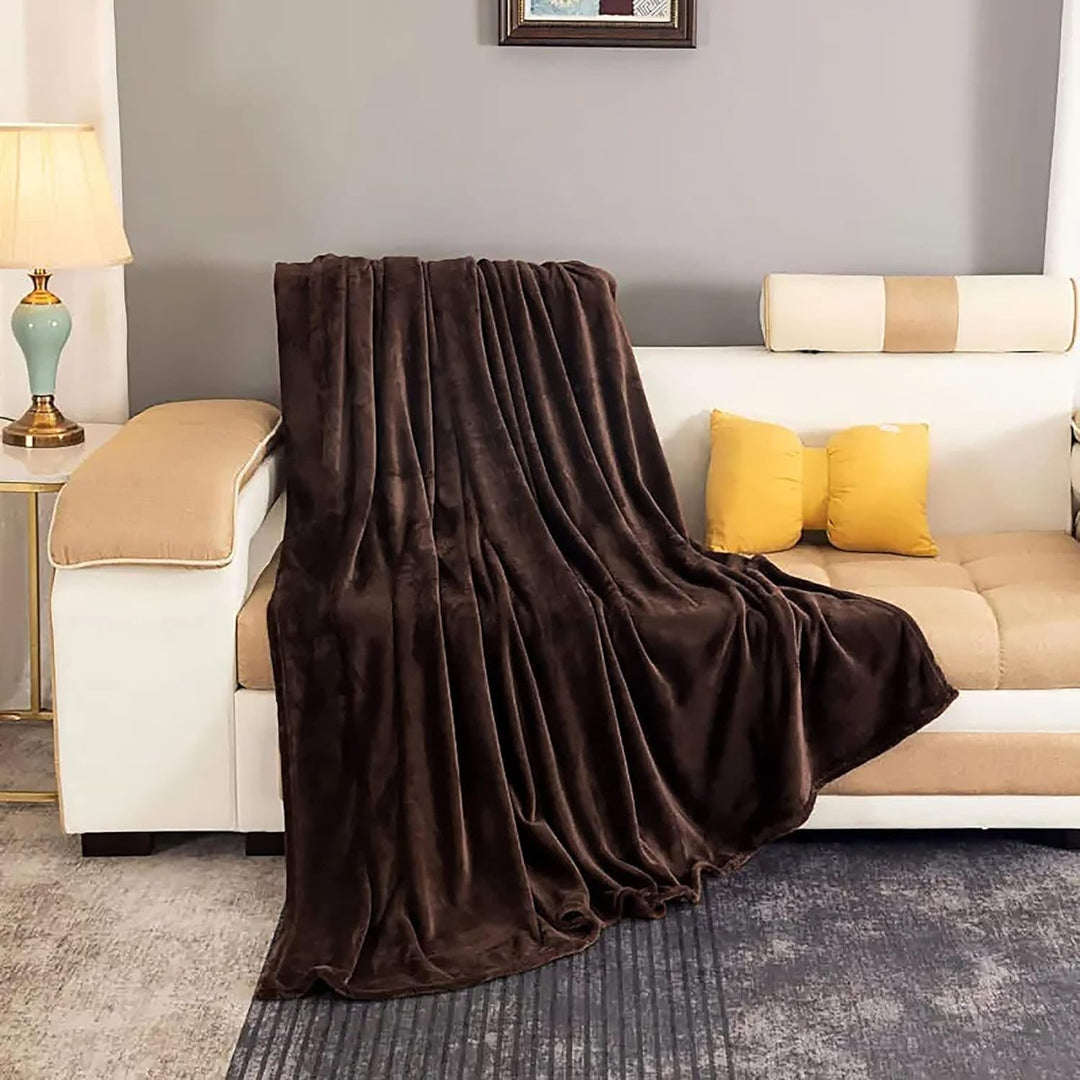 Cosycombe™ Super Soft Faux Fur Fleece Throw for Sofa and Bed