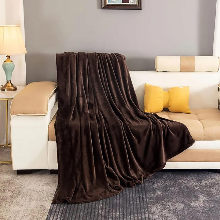 Cosycombe™ Super Soft Faux Fur Fleece Throw for Sofa and Bed