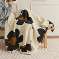 Cosycombe™ Super Soft Floral Plush Throw for Chilly Nights on the Sofa