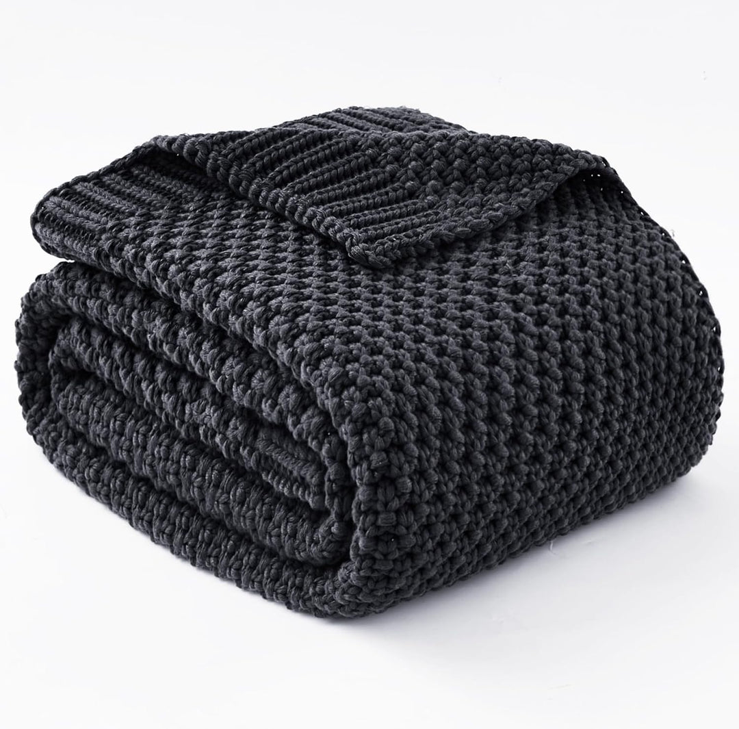 Cosycombe™ Knitted Weighted Blanket in Breathable Cooling Microfibre