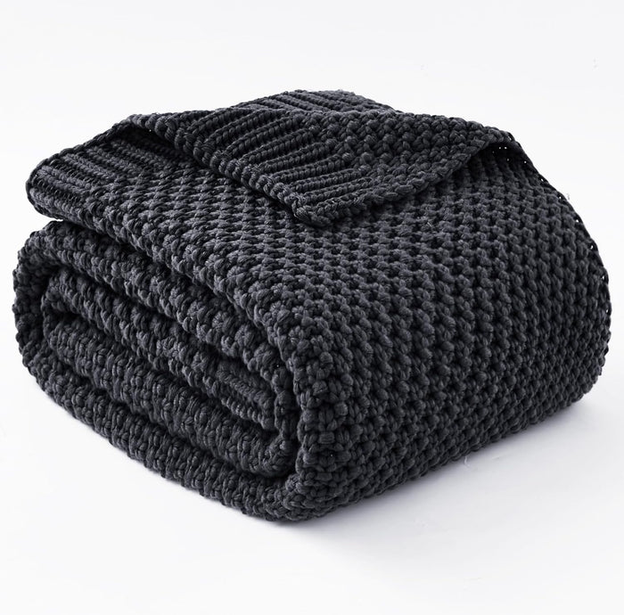 Cosycombe™ Knitted Weighted Blanket in Breathable Cooling Microfibre