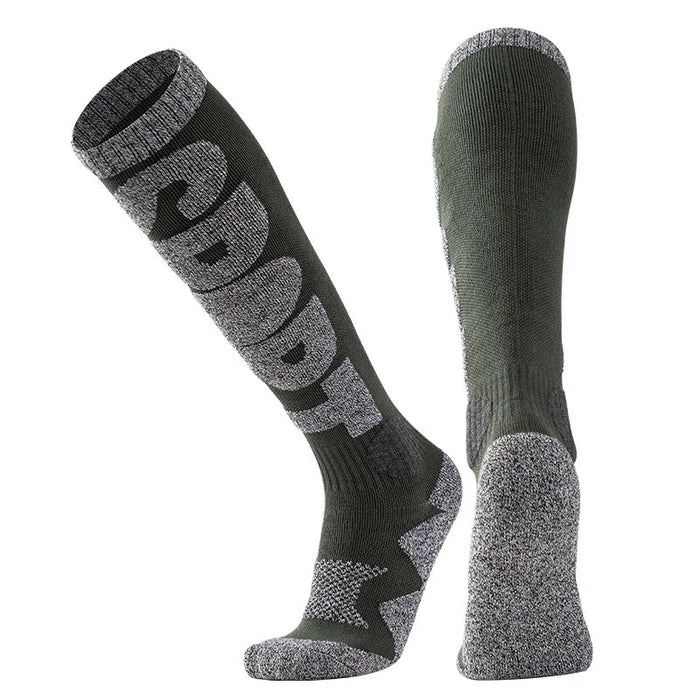 Cosycombe™ Merino Wool Blend Ski Socks with Cushioned Warmth