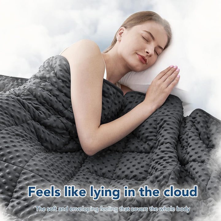 Cosycombe™ Dotted Weighted Blanket with Breathable Cooling Microfibre