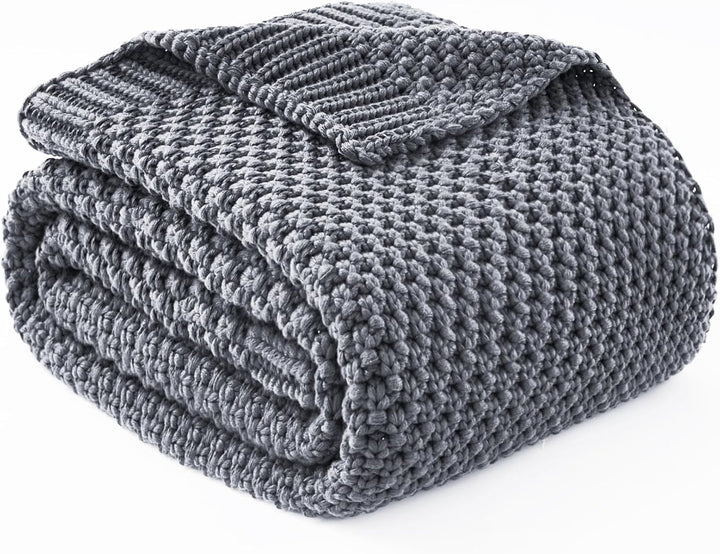 Cosycombe™ Knitted Weighted Blanket in Breathable Cooling Microfibre