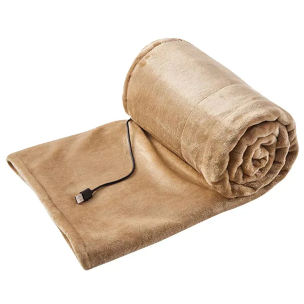 Cosycombe™ Portable USB Heated Throw with 3 Heat Settings