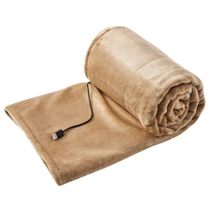 Cosycombe™ Portable USB Heated Throw with 3 Heat Settings