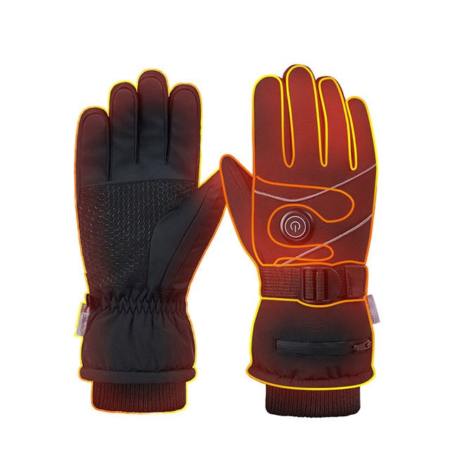 Cosycombe™ Heated Touchscreen Gloves with Fleece Lining and 3 Heat Levels
