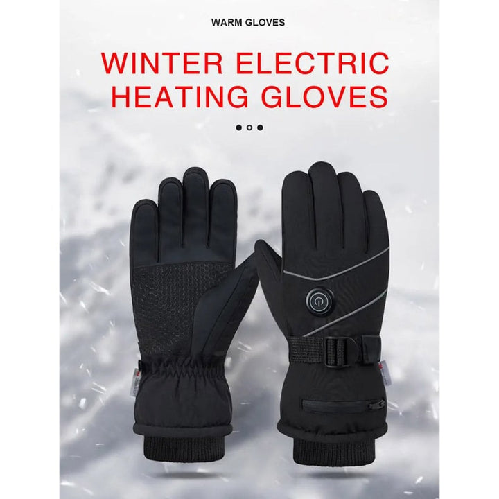 Cosycombe™ Heated Touchscreen Gloves with Fleece Lining and 3 Heat Levels