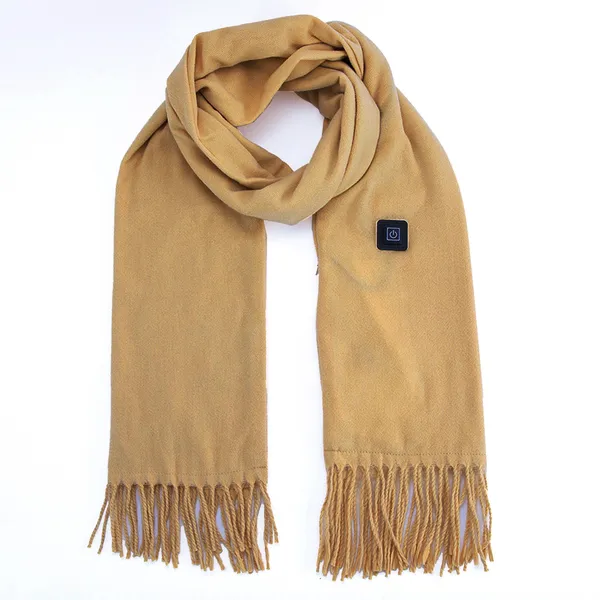 Cosycombe™ Heated Fleece Neck Scarf with LED Heat Indicator