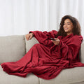 Cosycombe™ Heated Wearable Blanket with Sleeves & Chest Heat Panel